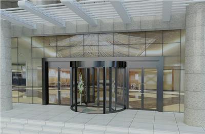 青島科銳安 專業供應高品質旋轉門，廠家直銷，支持定制，品質卓越